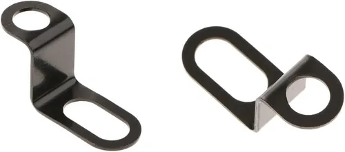Vista 8 de Kesoto 2 piezas de montaje de soporte de sensor de velocímetro negro para motocicleta