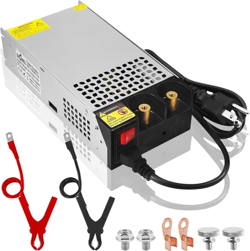 Vista 11 de EAGWELL Convertidor de 110V a 12V Fuente de alimentación de 12V 360W 30A New Version Universal Switching DC Power Supply for RV, Pump, LED Strip