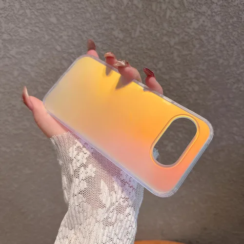 Vista 21 de Magnética para Google Pixel 8 Funda para Mujeres, [Efecto Holográfico Iridiscente que Cambia de Color] Funda Protectora de Teléfono Mate de Moda