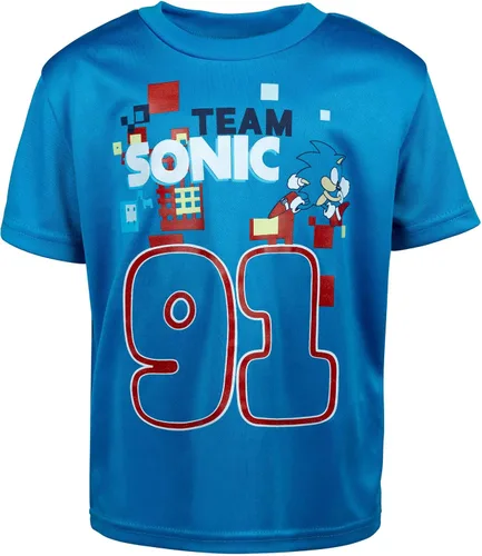 Vista 3 de SEGA Sonic The Hedgehog - Conjunto de 3 piezas, camiseta sin mangas