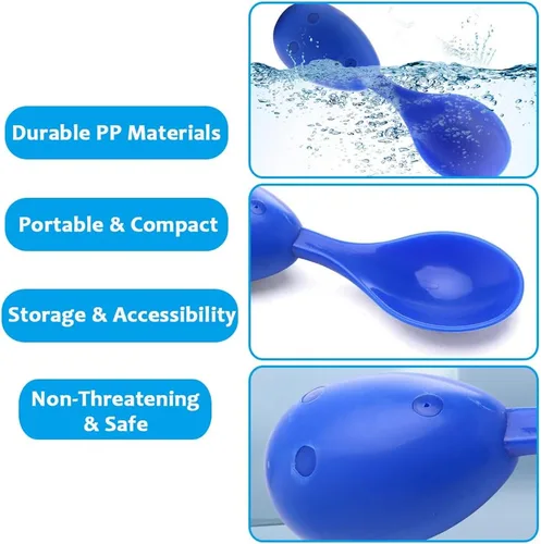 Vista 2 de Kit de cepillo de dientes, bolígrafo, peine, cuchara para suministros diarios de cárcel
