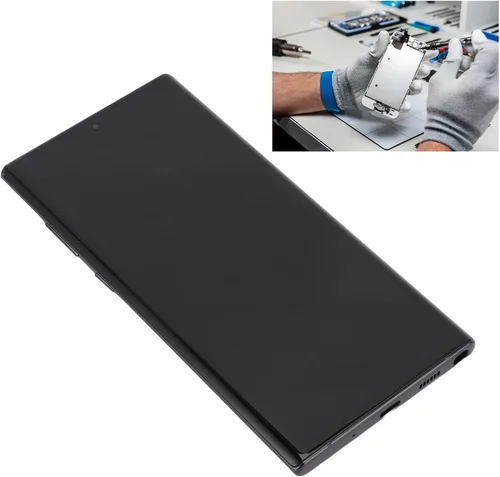 Vista 4 de Vikye Kit de repuesto para Note 10 Plus, reemplazo de pantalla OLED para Note 10 Plus con marco de huellas dactilares, pantalla digitalizadora