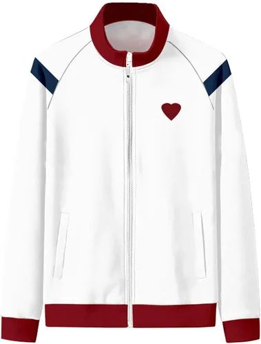 Vista 2 de All of Us Are Dead - Chaqueta con capucha Yoon Gwi Nam, uniforme escolar, ropa deportiva, Halloween, cosplay para adultos