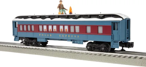 Vista 2 de Lionel El Polar Express Vagón de Tren de Modelo Escala O del Hobo Desaparecido