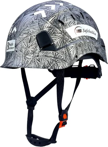 Vista 16 de Casco de Seguridad para Construcción ABS Casco Duro Sistema de Ventilación Ajustable Cascos Duros Protección de Cabeza para Trabajo Industrial