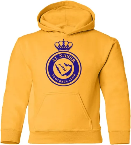 Vista 2 de FLAURA Al Nassr Soccer #7 Ronaldo - Sudadera con capucha para jóvenes