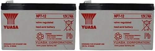 Vista 2 de Yuasa Batería NP7-12 12V 7AH (paquete de 2)