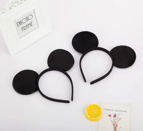 Vista 5 de FANYITY 2 Pcs Mouse Ears,Mouse Costume Ears Headband for Girls Women Party Mic2018898