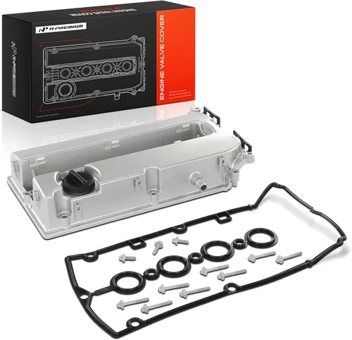 Vista 10 de A-Premium Kit de cubierta de válvula de motor compatible con Chevy Cruze, Sonic, Trax, Aveo, Aveo5, L4 1.6L 1.8L (tipo de aluminio mejorado)