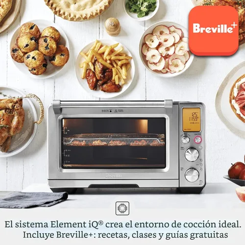 Vista 2 de Breville BOV900BSS Smart Oven Air Fryer Pro, acero inoxidable cepillado