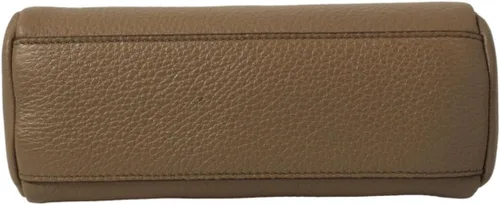 Vista 5 de Prada Vitello Daino Cuero Argilla Cuero Clutch 1ND004 Gris, Gris