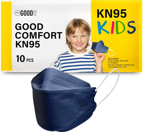 Vista 12 de Good Mask Co. Good Comfort KN95 Face Mask, Disposable KN95 Face Mask, Folding, Comfortable Face Masks, Bulk Face Masks