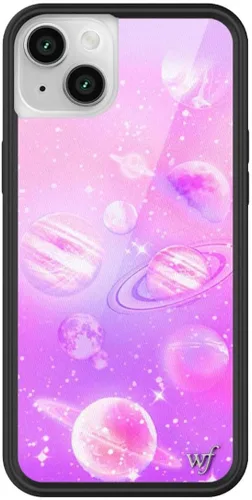 Vista 26 de Fundas Wildflower - Compatibles con Apple iPhone 14 Plus Parachoques protector negro, certificado de prueba de caída de 4 pies, propiedad