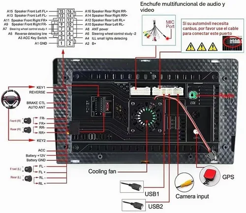 Vista 8 de Estéreo de radio de coche Android para Honda Civic 2016-2021 unidad Biorunn 9 pulgadas GPS inalámbrico con cable de coche Android Auto pantalla