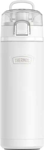 Vista 19 de THERMOS ICON SERIES, botella de agua de acero inoxidable con boquilla, 24 onzas, color verde alpino, botella de agua aislada al vacío con tapa