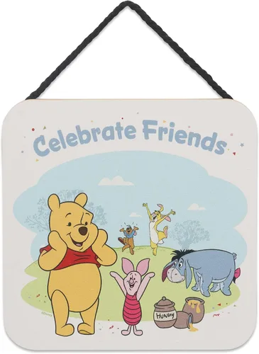 Vista 19 de Open Road Brands Disney Winnie the Pooh Adventure Banner Colgante de Lona - Decoración de Pared Divertida de Pooh y Amigos para el Hogar