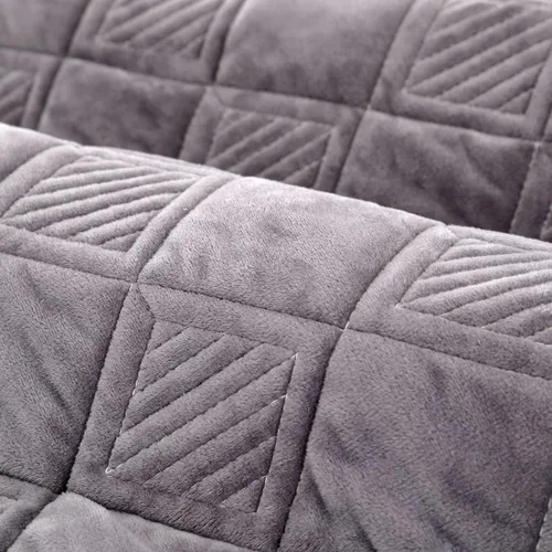 Vista 2 de vctops Paquete de 2 fundas de almohada de felpa con diamantes de terciopelo suave, cuadradas, decorativas, para sofá, sala de estar