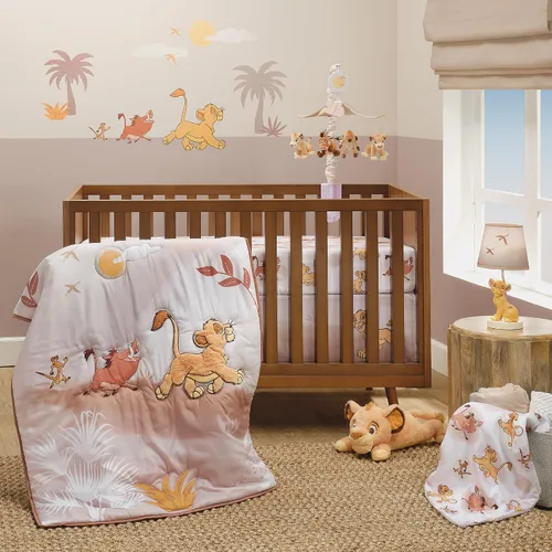 Vista 10 de Lambs & Ivy Disney Baby Forever Mickey Mouse - Juego de ropa de cama para cuna (3 piezas), color azul