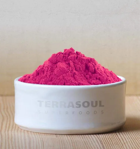 Vista 3 de Terrasoul Superfoods Polvo de pitaya orgánico liofilizado (fruta del dragón), 3.5 onzas, color vibrante, antioxidantes, vitamina C