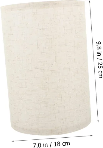 Vista 6 de DOITOOL 1 juego de pantalla desmontable para lámparas de piso y escritorio, moderna cubierta de luz de pared de repuesto para sala de estar