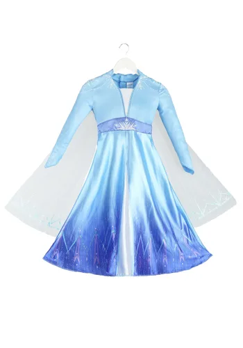 Vista 5 de Disfraz de Elsa Deluxe de Frozen 2 para Niñas Multicolor