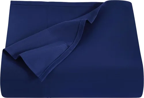 Vista 23 de NTBAY - Sábana encimera de microfibra, ultrasuave y antiarrugas, resistente a las manchas y a la decoloración Soft Brushed Microfiber Top Sheet