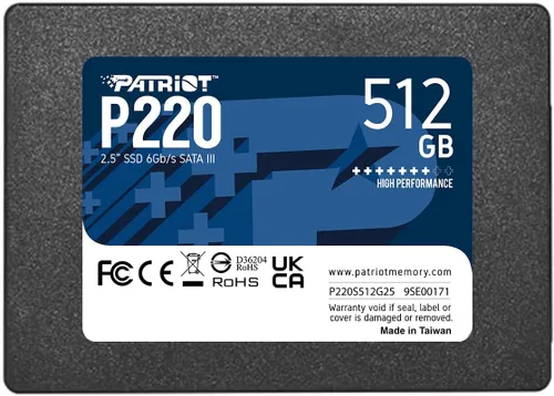 Vista 11 de Patriot Memory P220 128GB SSD interno - SATA 3 2.5" - Unidad de estado sólido - P220S128G25