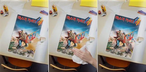 Vista 4 de POSTER STOP ONLINE Iron Maiden - Póster musical (trooper) (tamaño: 24 x 36 pulgadas) (póster laminado)