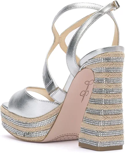 Vista 7 de Jessica Simpson Sandalias de plataforma con tiras Dosia para mujer