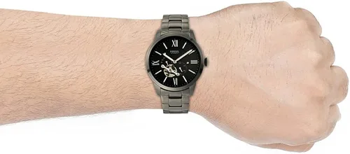 Vista 8 de Fossil - Reloj de pulsera automático y mecánico de estilo Townsman en acero inoxidable para hombre