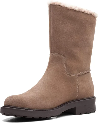 Vista 6 de Clarks Botas de media pantorrilla con cremallera Opal para mujer