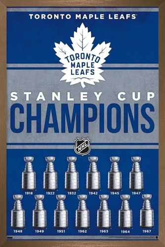 Vista 9 de Trends International NHL Toronto Maple Leafs - Champions 23 - Póster de pared