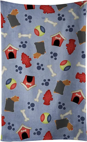 Vista 57 de Caroline's Treasures BB3948KTWL Affenpinscher Dog House Collection - Toalla de cocina para invitados, toalla de baño decorativa para cara, té, paño
