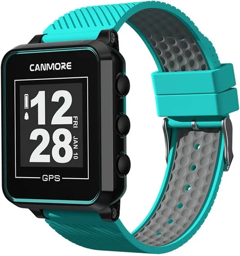 Vista 12 de CANMORE TW353 Reloj GPS de golf para hombres y mujeres, pantalla LCD de alto contraste, actualización gratuita de más de 41,000 campos precargados