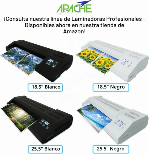 Vista 6 de Apache Laminador térmico de 13 pulgadas 3-10 mil (y hasta 13 y 16 mil)
