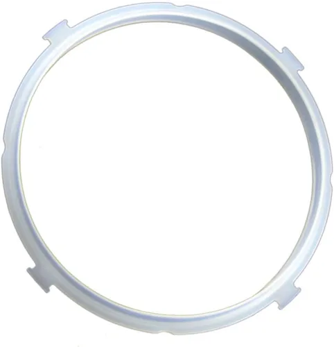 Vista 6 de Luxshiny Anillo de sellado de silicona de repuesto para olla a presión eléctrica 5-6 cuartos de galón 9.44 pulgadas, junta de sello de válvula