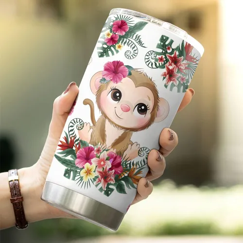 Vista 5 de CUBICER Taza de café con tapa de 20 onzas, regalo para mujeres, niños, adultos, niños, con aislamiento, divertido vaso de acero inoxidable, vaso