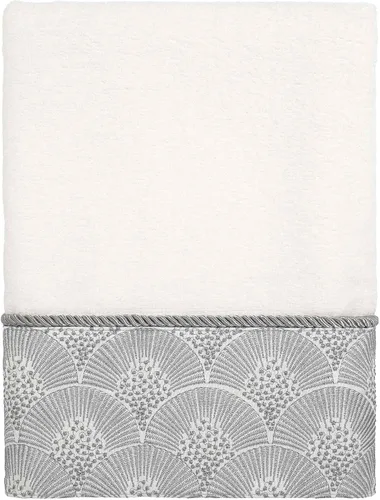 Vista 12 de Avanti Linens - Juego de toallas de 3 piezas, toallas de algodón suaves y absorbentes (colección Deco Shell, marfil)