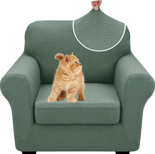 Vista 75 de XINEAGE Funda de diván para sofá en forma de L, fundas de sofá modular para mascotas, funda de asiento de sofá antideslizante lavable, fundas