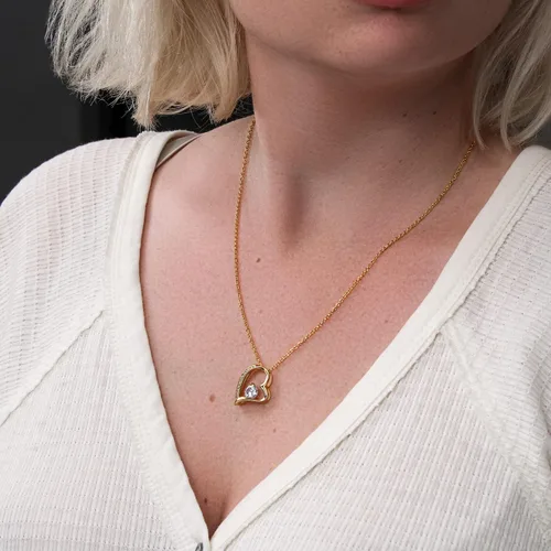 Vista 5 de Regalos para hermanas en español Collar De Corazon Para mi Querida Hermana Regalos De Cumpleaños Para Hermana Aniversario Regalo de Amor Para