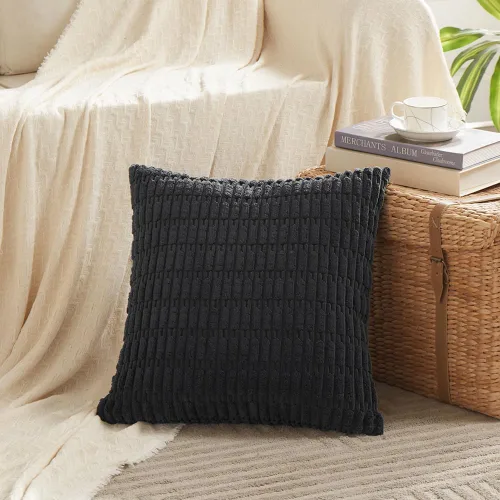 Vista 10 de Fancy Homi - Fundas decorativas para cojines, 18 x 18 pulgadas, para sala, sofá o cama, decoración rural, estilo bohemio, funda de cojín cuadrada