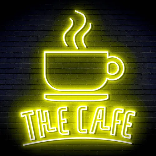 Vista 33 de ADVPRO Coffee – The Cafe Extra-Large Ultra-Bright LED Neon Sign - Blue & Red - st16s54-fn-j0026-br