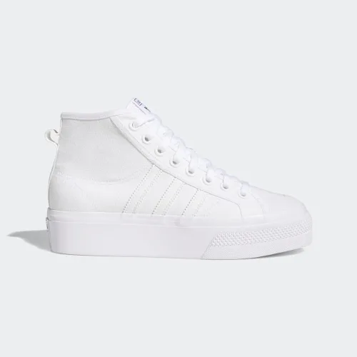 Vista 3 de adidas Originals Tenis Nizza Platform Mid para mujer