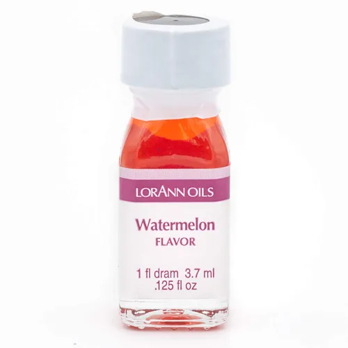 Vista 3 de LorAnn Watermelon SS Flavor, 1 botella de dram (0.0125 fl oz - 0.1 fl oz - 1 cucharadita)