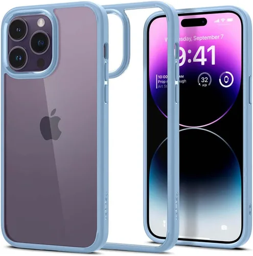 Vista 107 de Spigen Funda para iPhone 12 Mini, ultra híbrida, sin anillo magnético, antiamarilleo, transparente