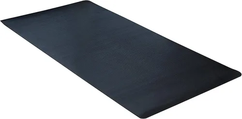 Vista 2 de CLIMATEX Tapete raspador de goma para interiores y exteriores, 36 pulgadas x 6 pies, color negro y tapete de goma multiusos VersaTex