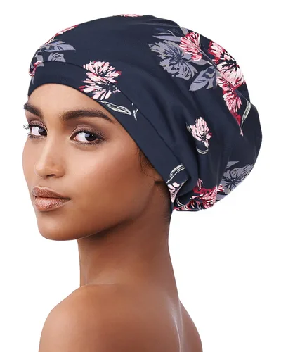 Vista 158 de Alnorm - Gorro con forro de satén y suave banda elástica para hombres y mujeres, talla única Se ajusta a la mayoría