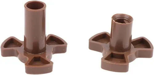 Vista 3 de 2PCS Universal Turntable Coupler Microwave Oven Roller Guide Support Tray Shaft(L)