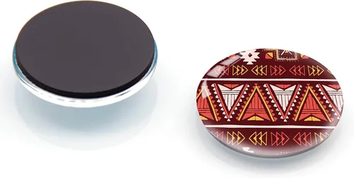 Vista 4 de 12 piezas de imanes de nevera de vidrio con fuerte magnetismo, adhesivo para nevera, decoración de nevera de cristal de estilo bohemio