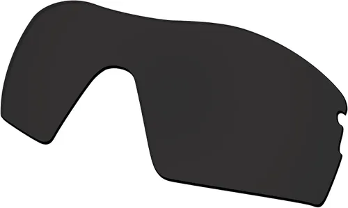 Vista 5 de BroLizard Reemplazo de lente polarizada para lentes de sol Oakley Radar XL - Lentes polarizados negro+titanio+rojo + azul, Negro + titanio + rojo +